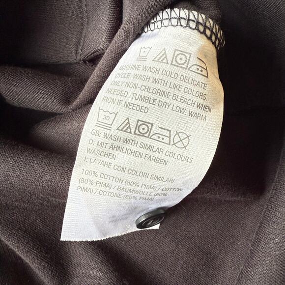 Isaac Mizrahi black Size 1X Knit Buttondown shirt - Picture 6 of 8